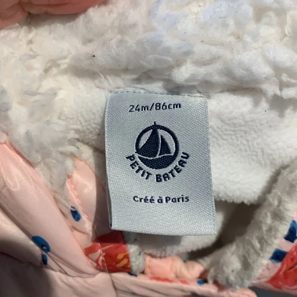 Petit Bateau Girls Puffer Jacket